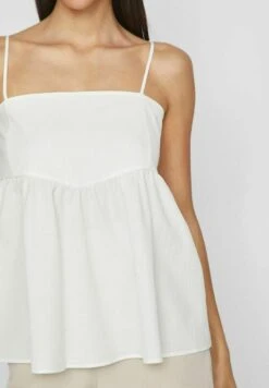 Vila Träger Babydoll - Top - Cloud Dancer -Vila 7f02eac22b2a4de8a9cdab32caa43c94