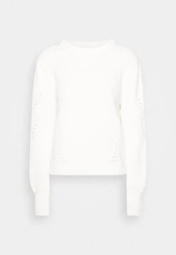 Vila Vididi O Neck- Trui - White Alyssum 12 Vila Vididi O Neck- Trui - White Alyssum -Vila 7f0f91fd7d3744b4b4703380257e876a