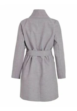 Viapple New Coat Etite - Mantel - Light Grey Melange -Vila 7f460503c14b4562b10723859465d64c