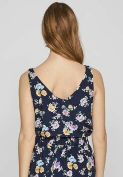 Vila Ohne Ärmel Geblümtes - Top - Navy Blazer 9 Vila Ohne Ärmel Geblümtes - Top - Navy Blazer -Vila 8251ad316bc046cc828e254512972318