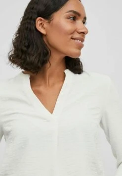 Vila Mit 3/4 Armeln V Ausschnitt - Blouse - Snow White 13 Vila Mit 3/4 Armeln V Ausschnitt - Blouse - Snow White -Vila 82fe2cd2d0604f839b52e6919328bdd0