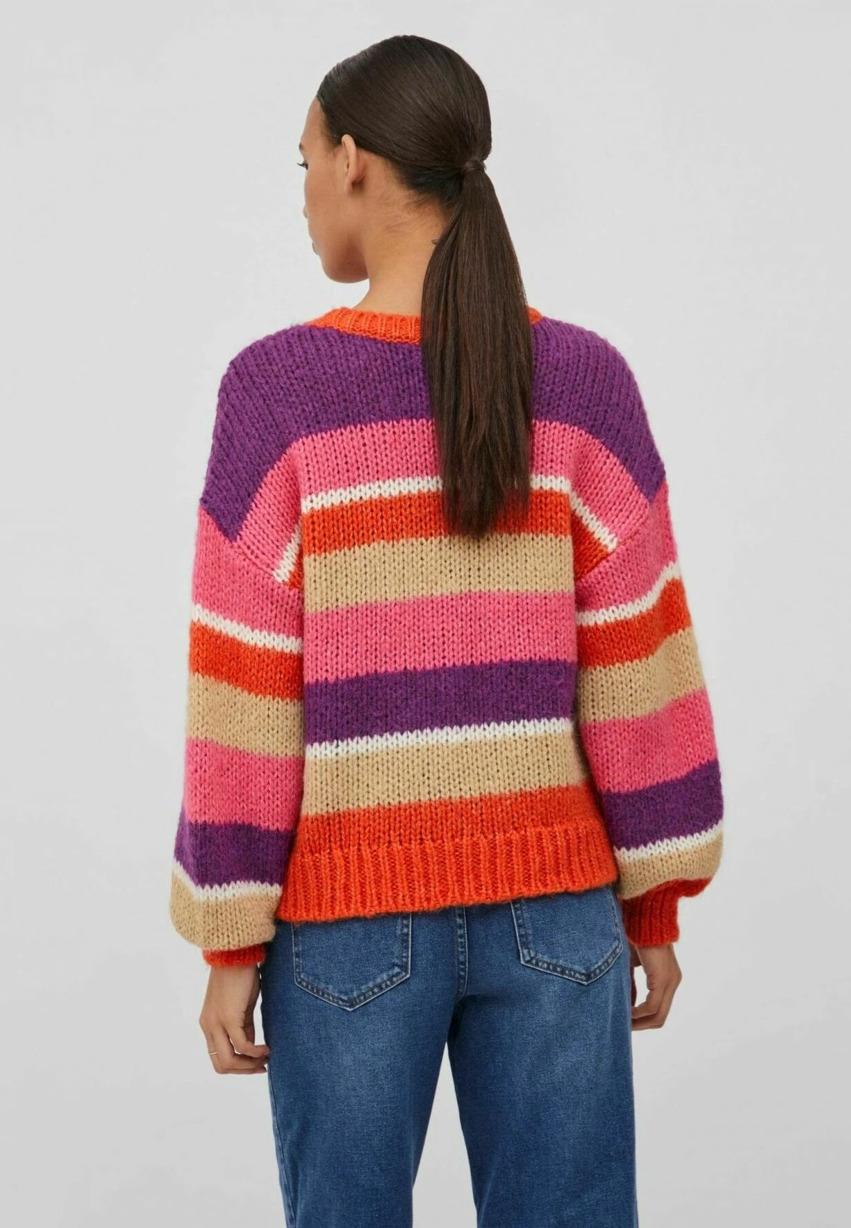 Vila Trui - Fandango Pink Tigerlily Sparklin 4 Vila Trui - Fandango Pink Tigerlily Sparklin - Afbeelding 2