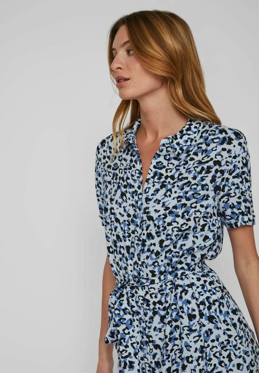 Vila Vipaya Noos - Blousejurk - Kentucky Blue 6 Vila Vipaya Noos - Blousejurk - Kentucky Blue - Afbeelding 4