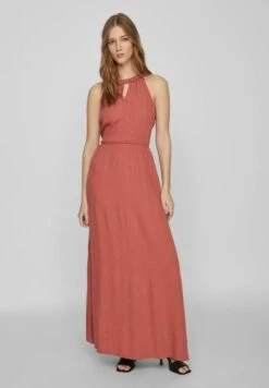 Vila Ärmelloses - Maxi-Jurk - Dusty Cedar