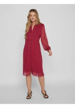 Vila Vifalia - Blousejurk - Beet Red 9 Vila Vifalia - Blousejurk - Beet Red -Vila 86913903a3aa4f429e8be2c7c006e85f