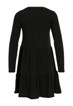 Vila Kurz Langärmeliges - Gebreide Jurk - Black 13 Vila Kurz Langärmeliges - Gebreide Jurk - Black -Vila 8790dc95fc5244b889a4fca0044910fc