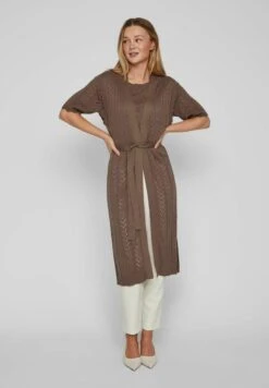 Vila VishelleyS/L Noos - Vest - Walnut -Vila 87ba569249d84510ace4ccb68db6474d