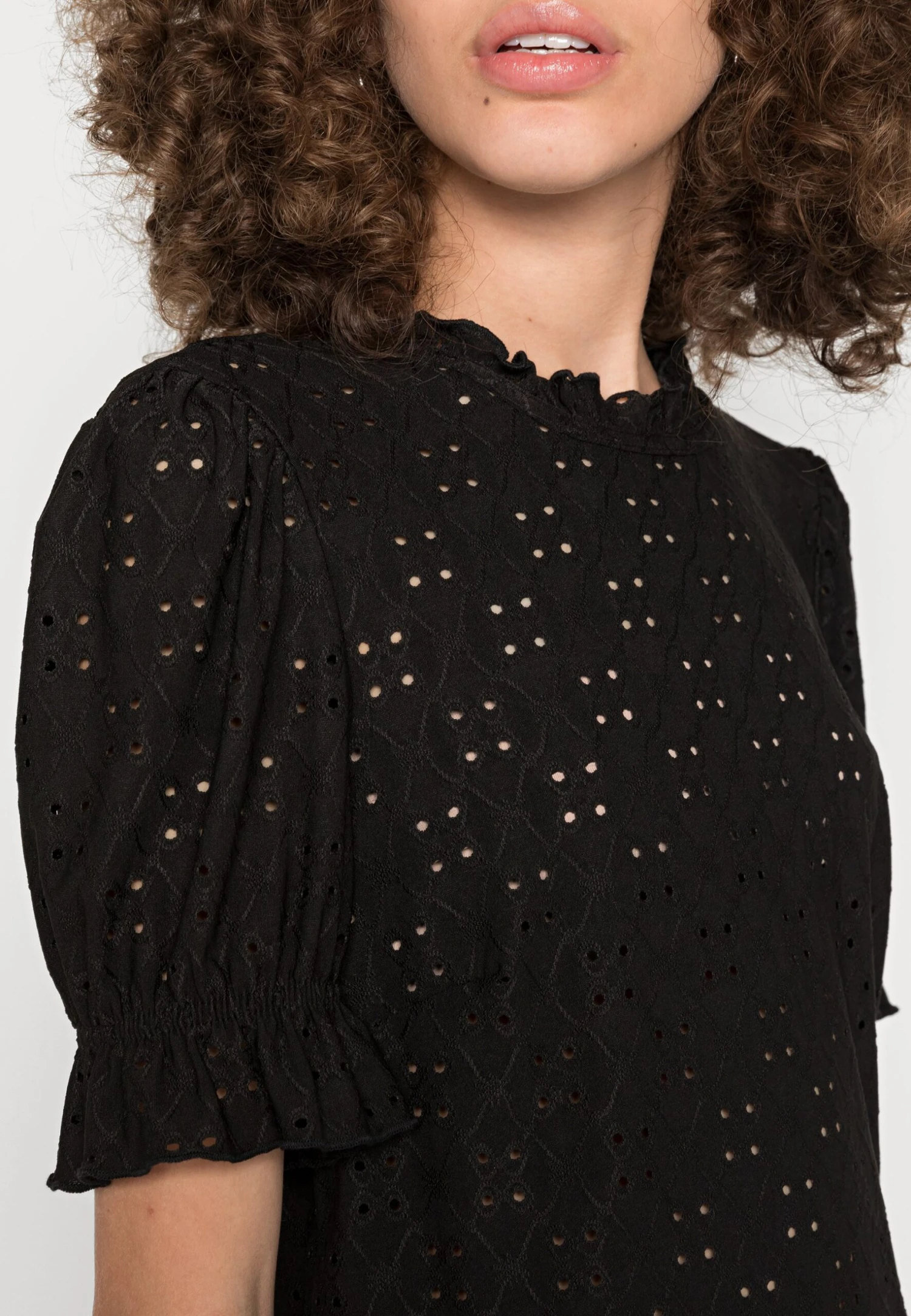 Vila Vikawa- Blouse - Black 7 Vila Vikawa- Blouse - Black - Afbeelding 5