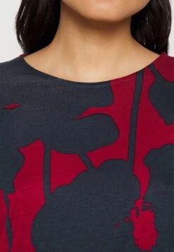 Vila Vikami Short Dress - Jerseyjurk - Rhubarb/Navy -Vila 8bdf1588ceee4ff4be3b00d3e5b1c3b9