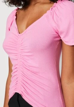 Vila Vibix Rutched - T-Shirt Print - Fuchsia Pink 13 Vila Vibix Rutched - T-Shirt Print - Fuchsia Pink -Vila 8e6f6eee908845c58f116f9204386be0