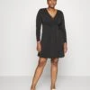 Viborneo Wrap Dress Plus Size - Jurk - Black 2 Viborneo Wrap Dress Plus Size - Jurk - Black -Vila 8e8d67e662514f7a9aea4b015143c0cb