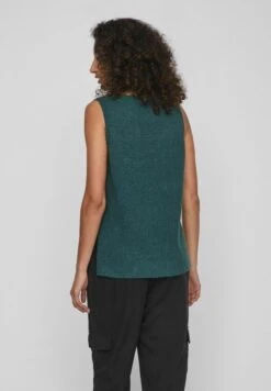 Vila Viril V-Neck- Top - Ponderosa Pine -Vila 8ecdf7a1356742e9b35833786f57cb98