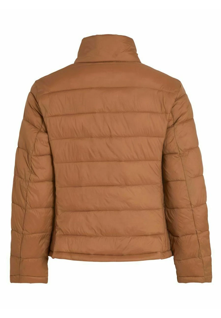 Vila High Neck - Winterjas - Toasted Coconut 9 Vila High Neck - Winterjas - Toasted Coconut - Afbeelding 7