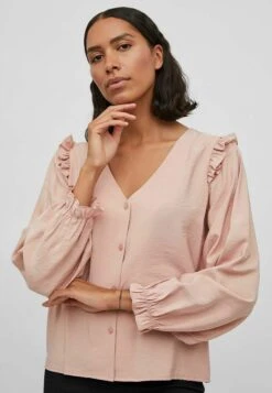 Vila Vikilly V Neck - Blouse - Misty Rose 13 Vila Vikilly V Neck - Blouse - Misty Rose -Vila 91c84108f3484d8aaae8e2d32cc650b8