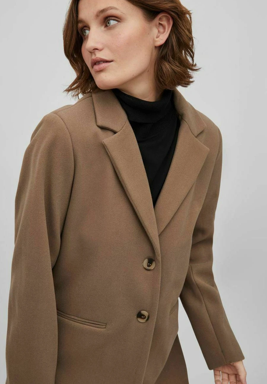 Vila Vipoko L/S - Blazer - Walnut 6 Vila Vipoko L/S - Blazer - Walnut - Afbeelding 4