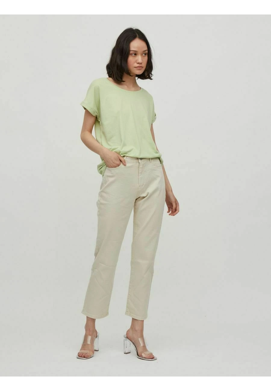 Vila Vidreamers- T-Shirt Basic - Margarita 4 Vila Vidreamers- T-Shirt Basic - Margarita - Afbeelding 2