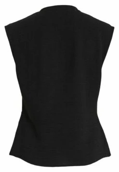 Vila Vorn Geknotetes - Blouse - Black 15 Vila Vorn Geknotetes - Blouse - Black -Vila 934bfe3b491f4b8d8e8a2b88fe76caef