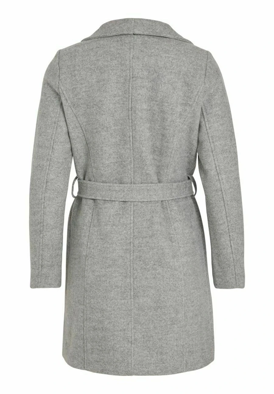 Taillengürtel - Halflange Jas - Light Grey Melange 9 Taillengürtel - Halflange Jas - Light Grey Melange - Afbeelding 7
