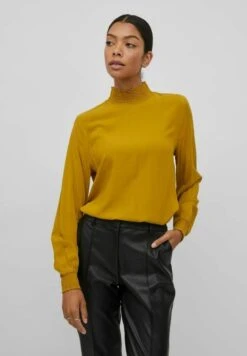 Vila Gesmoktes - Blouse - Golden Palm