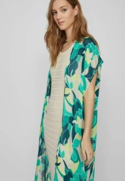 Vila Kaftan Gemusterter - Lichte Jas - Shaded Spruce -Vila 99290361889848d6aa6bb4997f286424