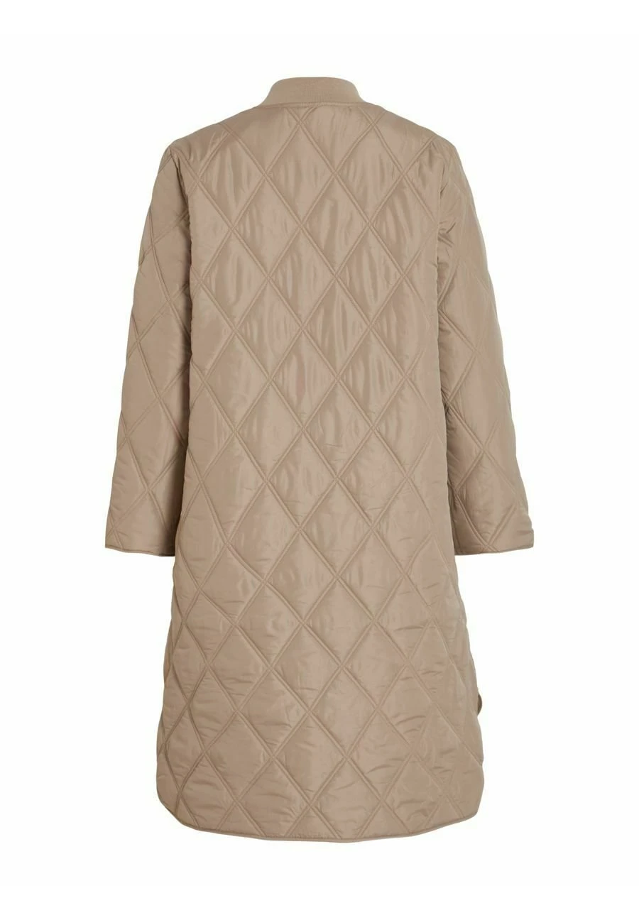 Vila Gesteppter - Winterjas - Simply Taupe 4 Vila Gesteppter - Winterjas - Simply Taupe - Afbeelding 2