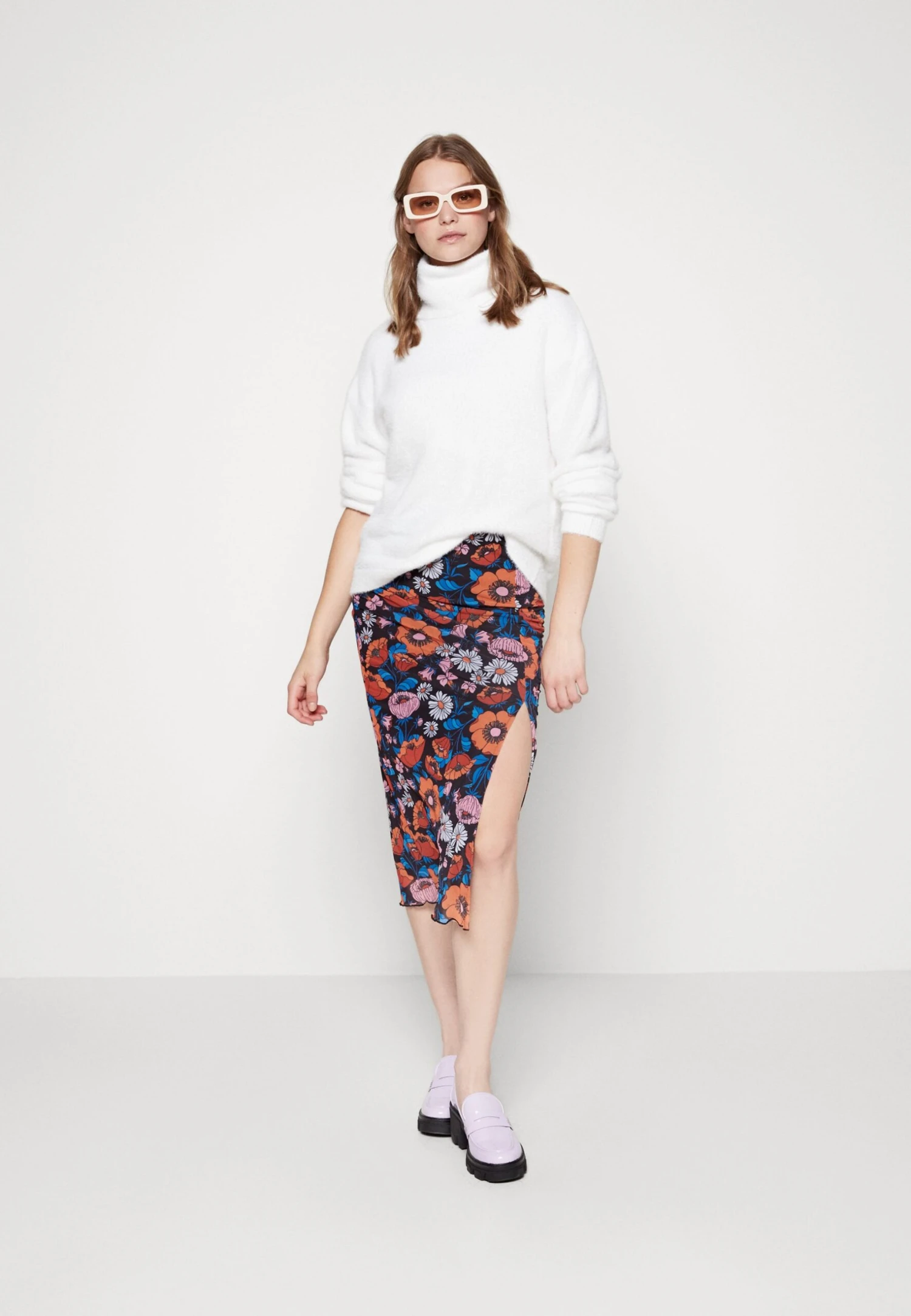 Vilajuli Rollneck Noos - Trui - White Alyssum 4 Vilajuli Rollneck Noos - Trui - White Alyssum - Afbeelding 2