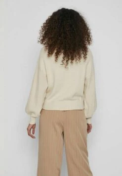 Vila Ballonärmel - Trui - Super Light Natural Melan 10 Vila Ballonärmel - Trui - Super Light Natural Melan -Vila 9998e73c64774bd9aa215261028fd2fe