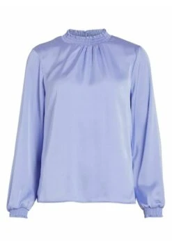 Vila Langarm Gesmoktes - Blouse - Pale Iris -Vila 9a363f99cb264325a71690fb4e3bf527