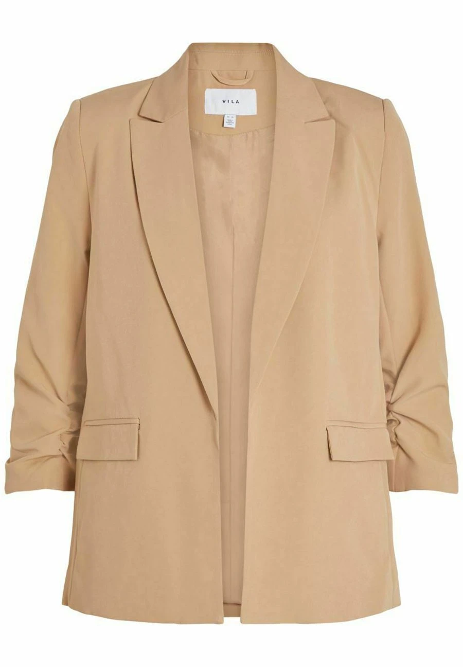 Vila 3/4-Arm - Blazer - Sesame 7 Vila 3/4-Arm - Blazer - Sesame - Afbeelding 5