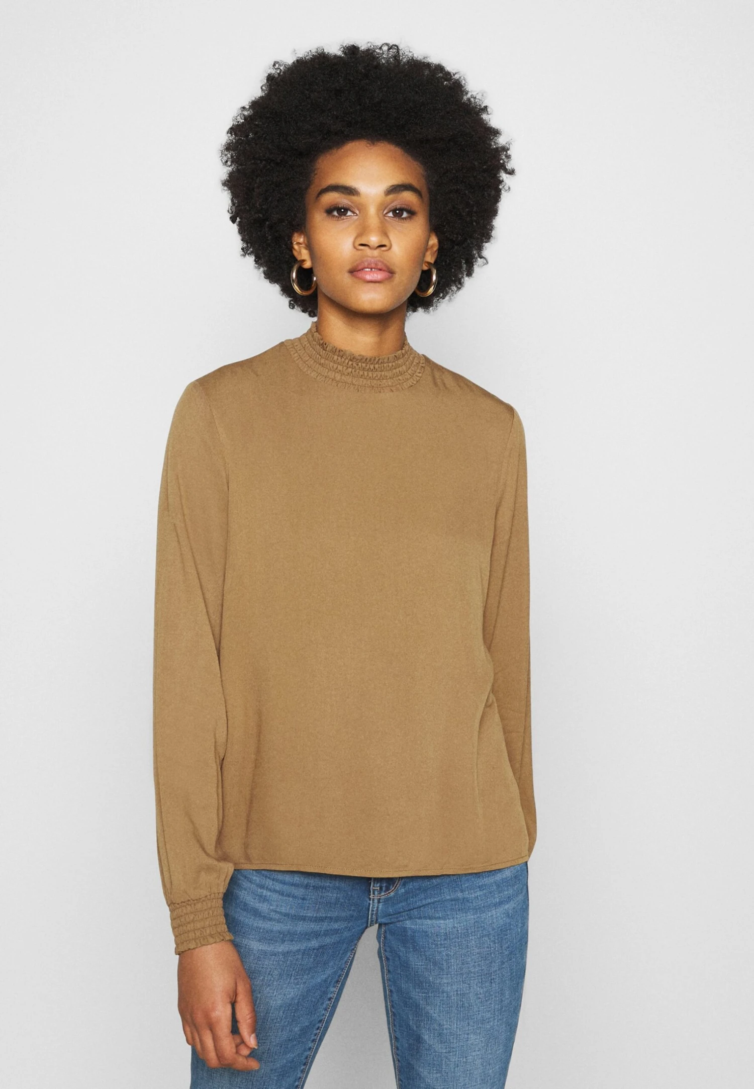 Vila Vidania Smock- Blouse - Butternut 3 Vila Vidania Smock- Blouse - Butternut