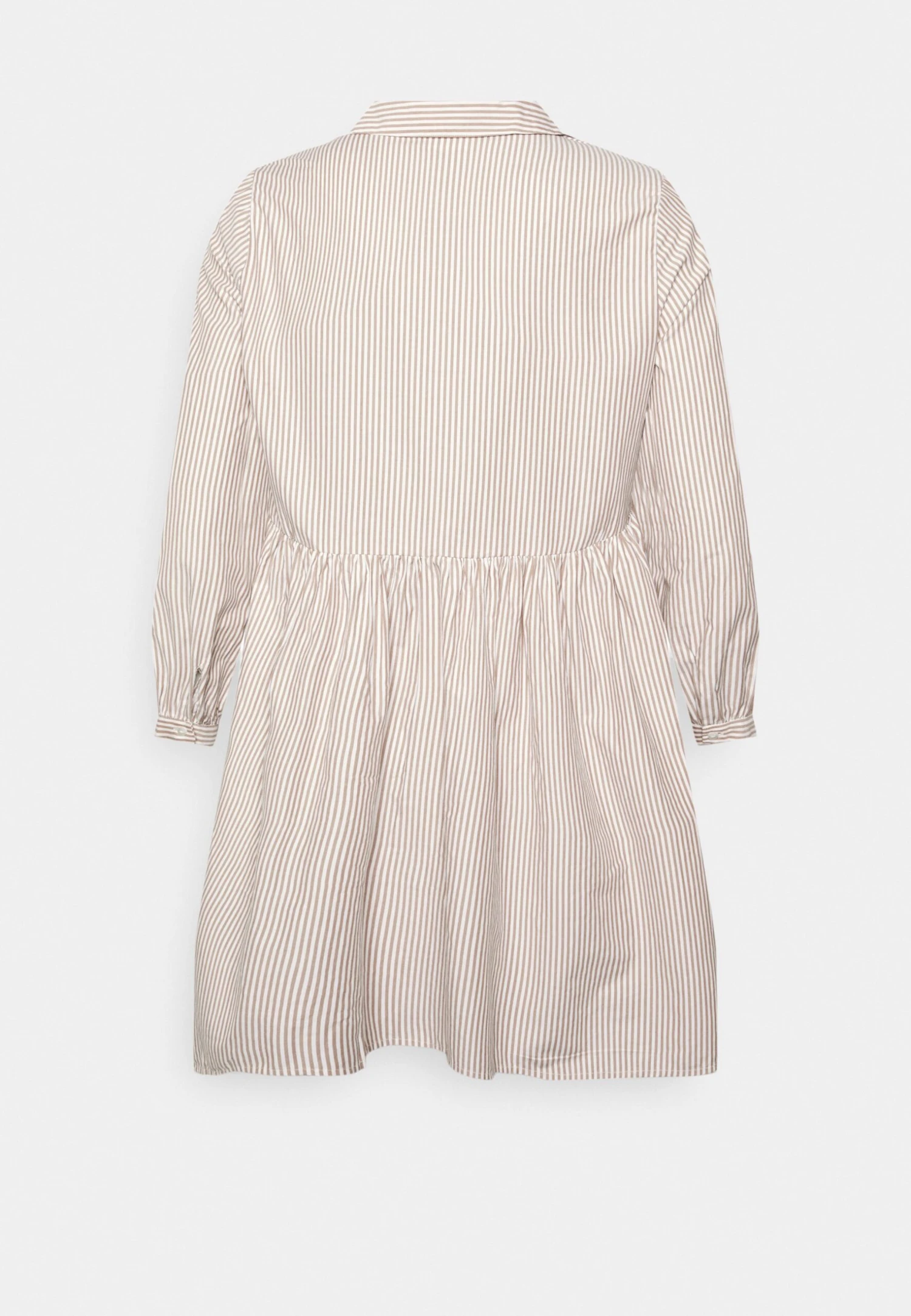 Vitylla V Neck Short Dress Plus Size - Jurk - White 4 Vitylla V Neck Short Dress Plus Size - Jurk - White - Afbeelding 2