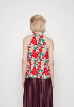 Vila Vimaya Halter Neck - Top - Cascade Aop Red Flowers 10 Vila Vimaya Halter Neck - Top - Cascade Aop Red Flowers -Vila 9c4ebdb97a9147839aff326734531325