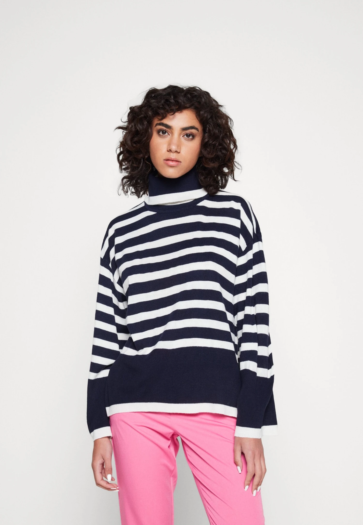 Vila Vistripi Rollneck - Trui - Blue Cloud Dancer 3 Vila Vistripi Rollneck - Trui - Blue Cloud Dancer