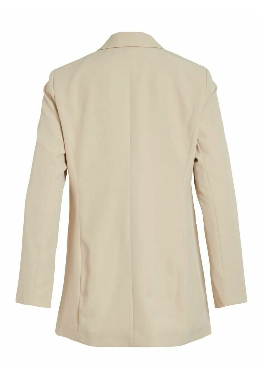 Vila Langer - Halflange Jas - Cement 9 Vila Langer - Halflange Jas - Cement - Afbeelding 7