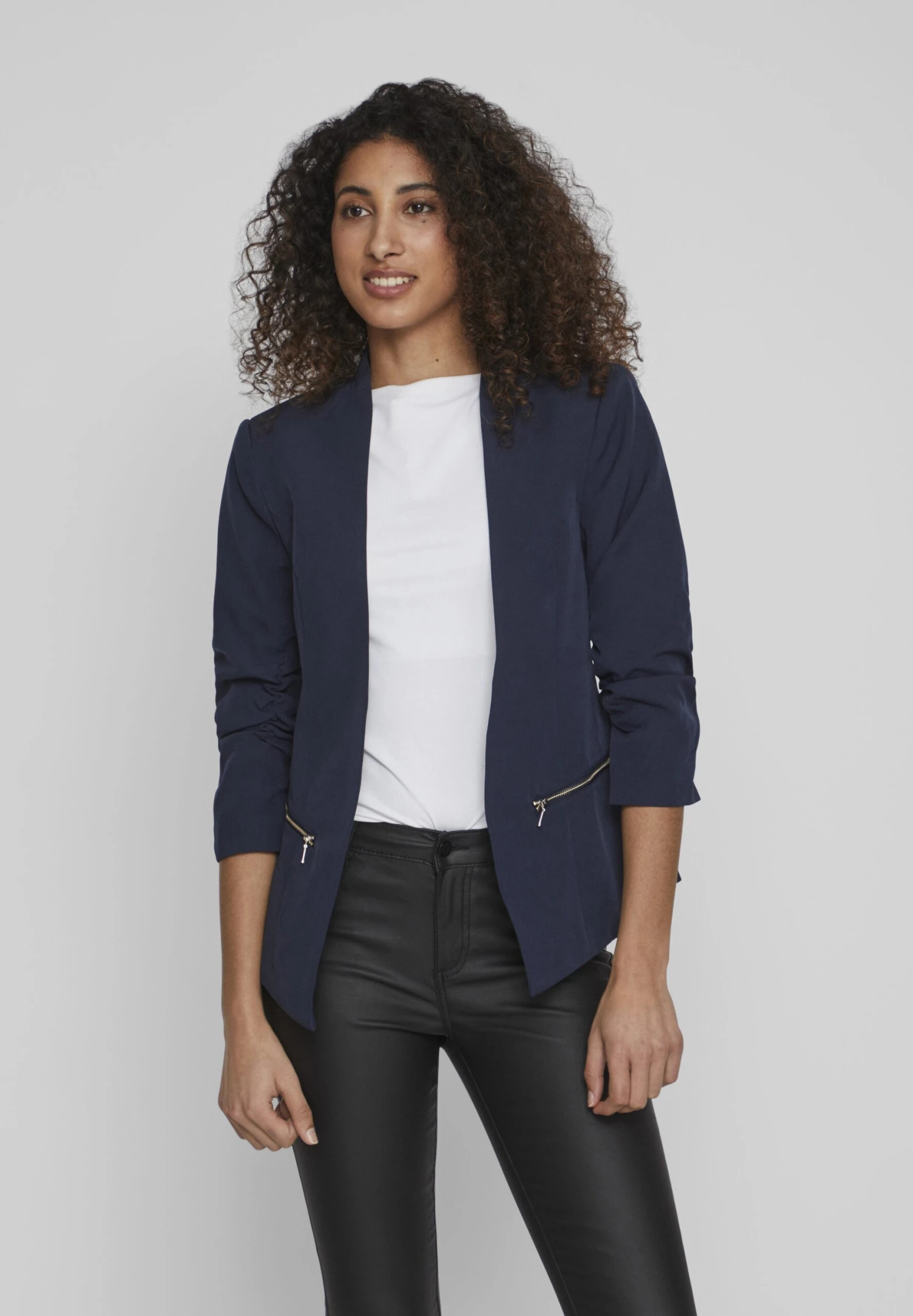 Vila Vijoy- Blazer - Navy 3 Vila Vijoy- Blazer - Navy