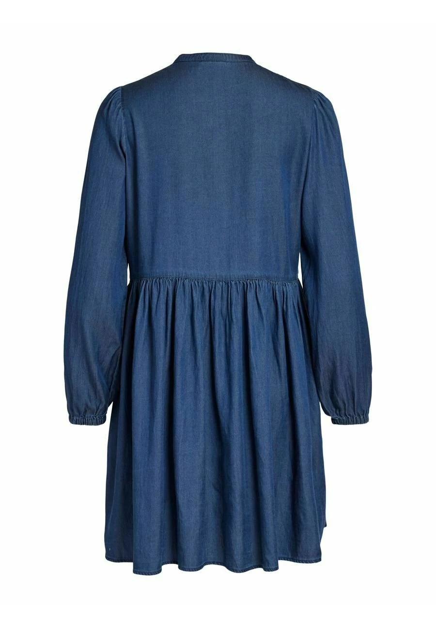 Vila Spijkerjurk - Dark Blue Denim 8 Vila Spijkerjurk - Dark Blue Denim - Afbeelding 6