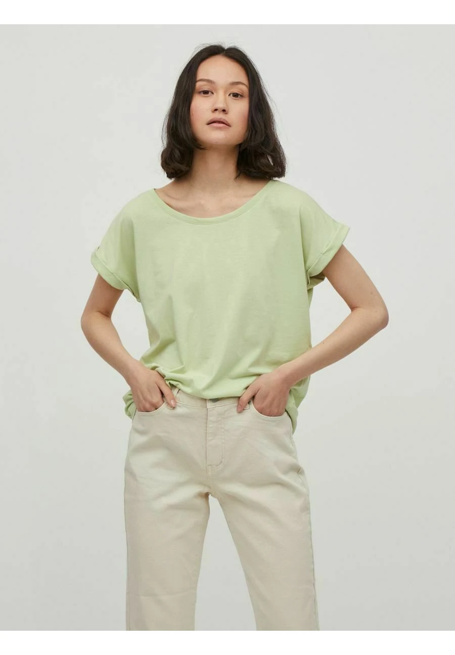 Vila Vidreamers- T-Shirt Basic - Margarita 3 Vila Vidreamers- T-Shirt Basic - Margarita