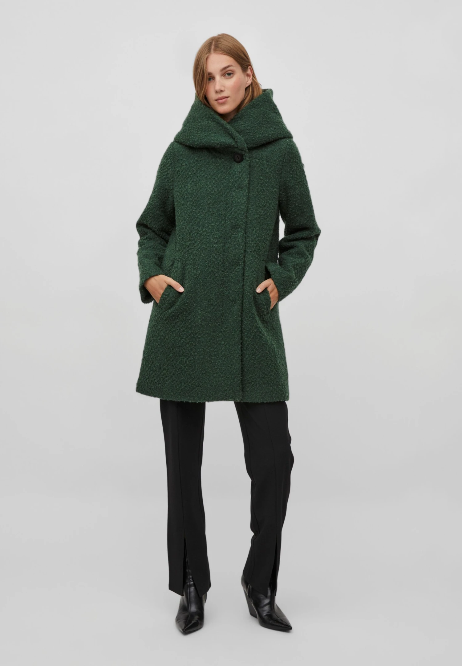 Vila Halflange Jas - Pineneedle 4 Vila Halflange Jas - Pineneedle - Afbeelding 2