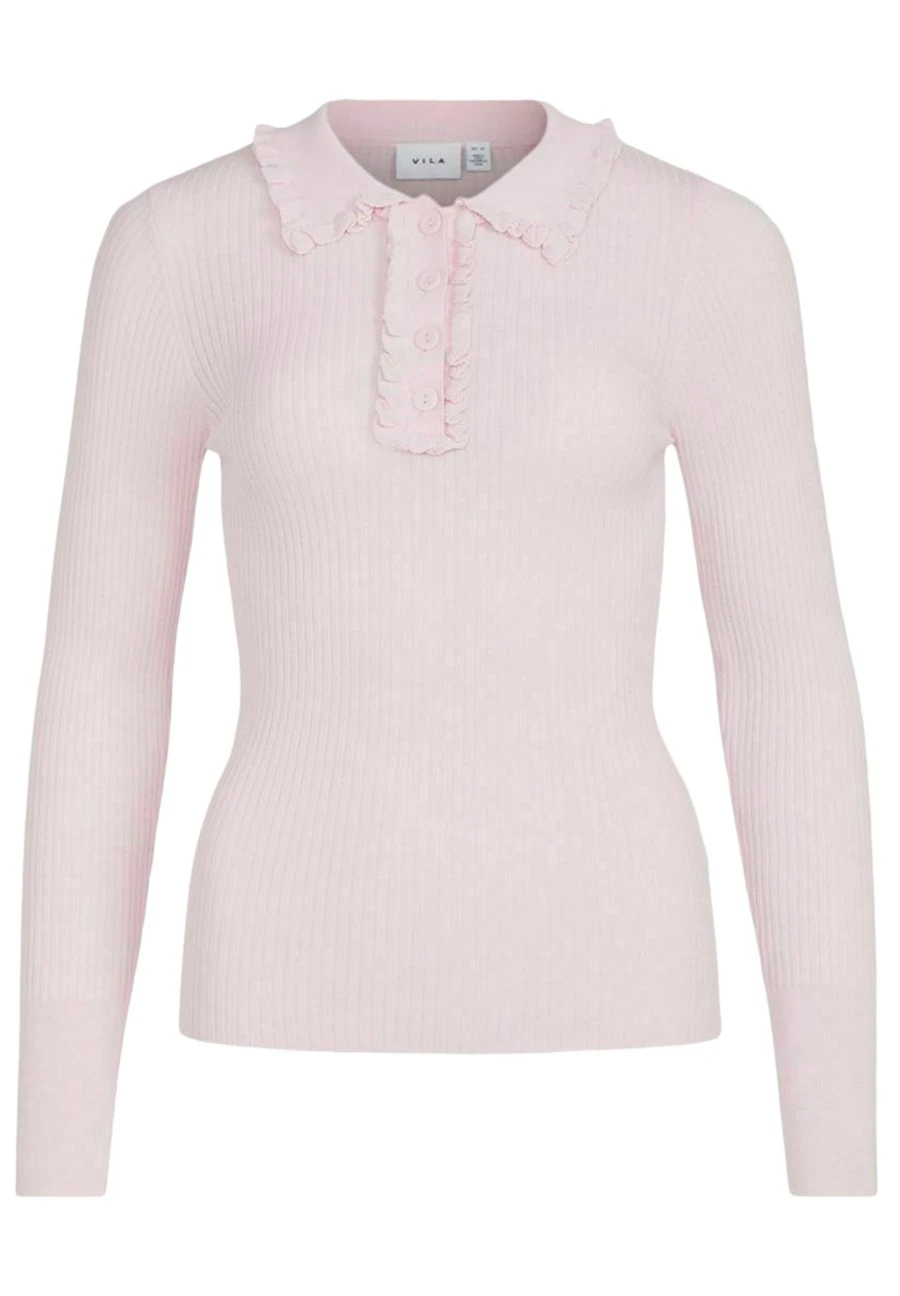 Vila Poloshirt - Ballerina 7 Vila Poloshirt - Ballerina - Afbeelding 5