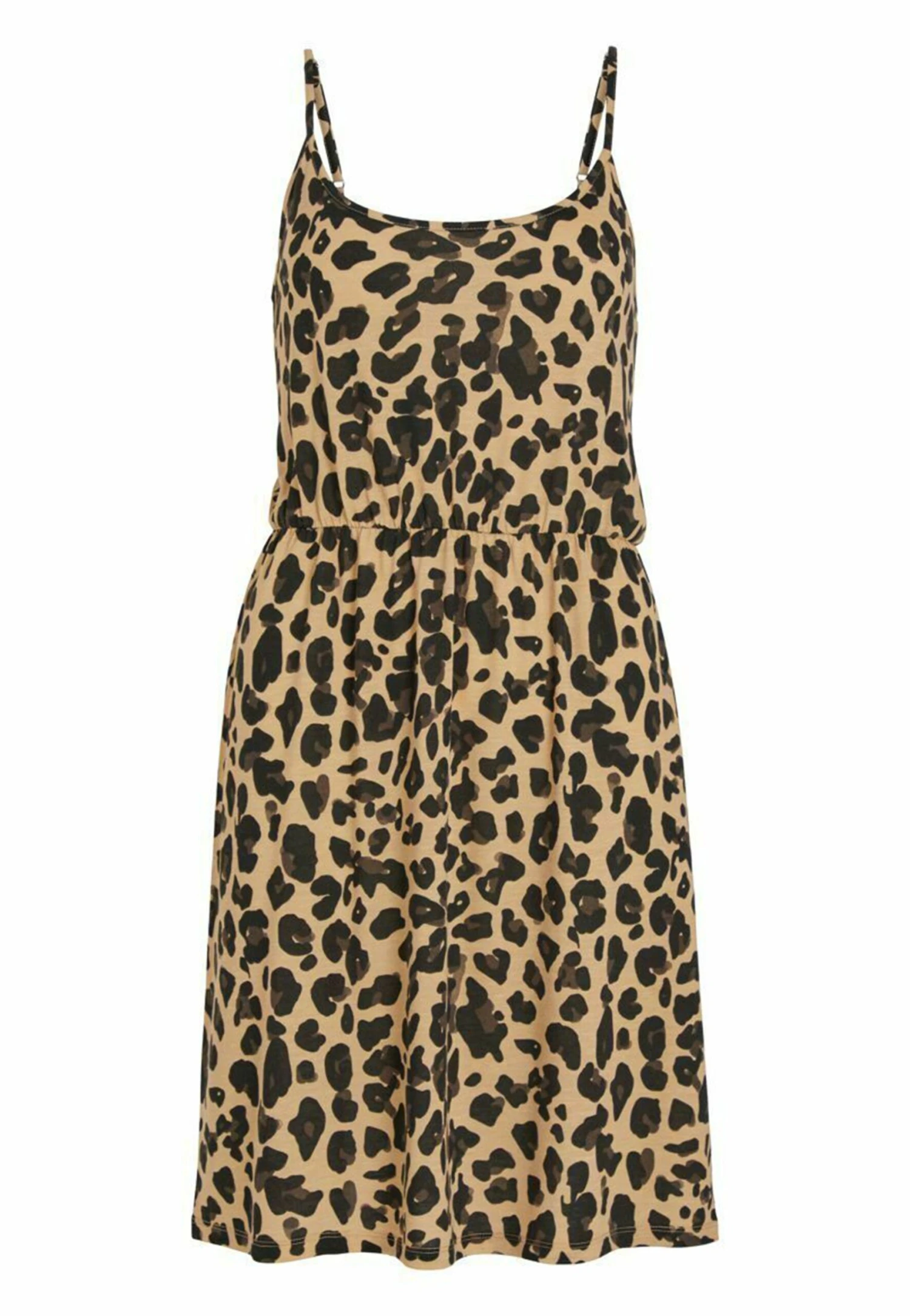 Vila Träger - Jurk - Beige/ Mottled Beige 8 Vila Träger - Jurk - Beige/ Mottled Beige - Afbeelding 6