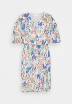 Vila Viluna 2/4 V-Neck Dress - Jurk - Cloud Dancer -Vila a3f12616362d40408512197d234eaaf9
