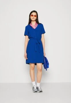 Vila Vijosa V Neck Short Shirt Dress - Blousejurk - Mazarine Blue 9 Vila Vijosa V Neck Short Shirt Dress - Blousejurk - Mazarine Blue -Vila a4a1957bda43476f8715659885345655