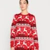Vila Vianna Reindeer Christmas Dress - Gebreide Jurk - Mars Red 1 Vila Vianna Reindeer Christmas Dress - Gebreide Jurk - Mars Red -Vila a4a324fe82df47fa9e33615df4ffbfdc