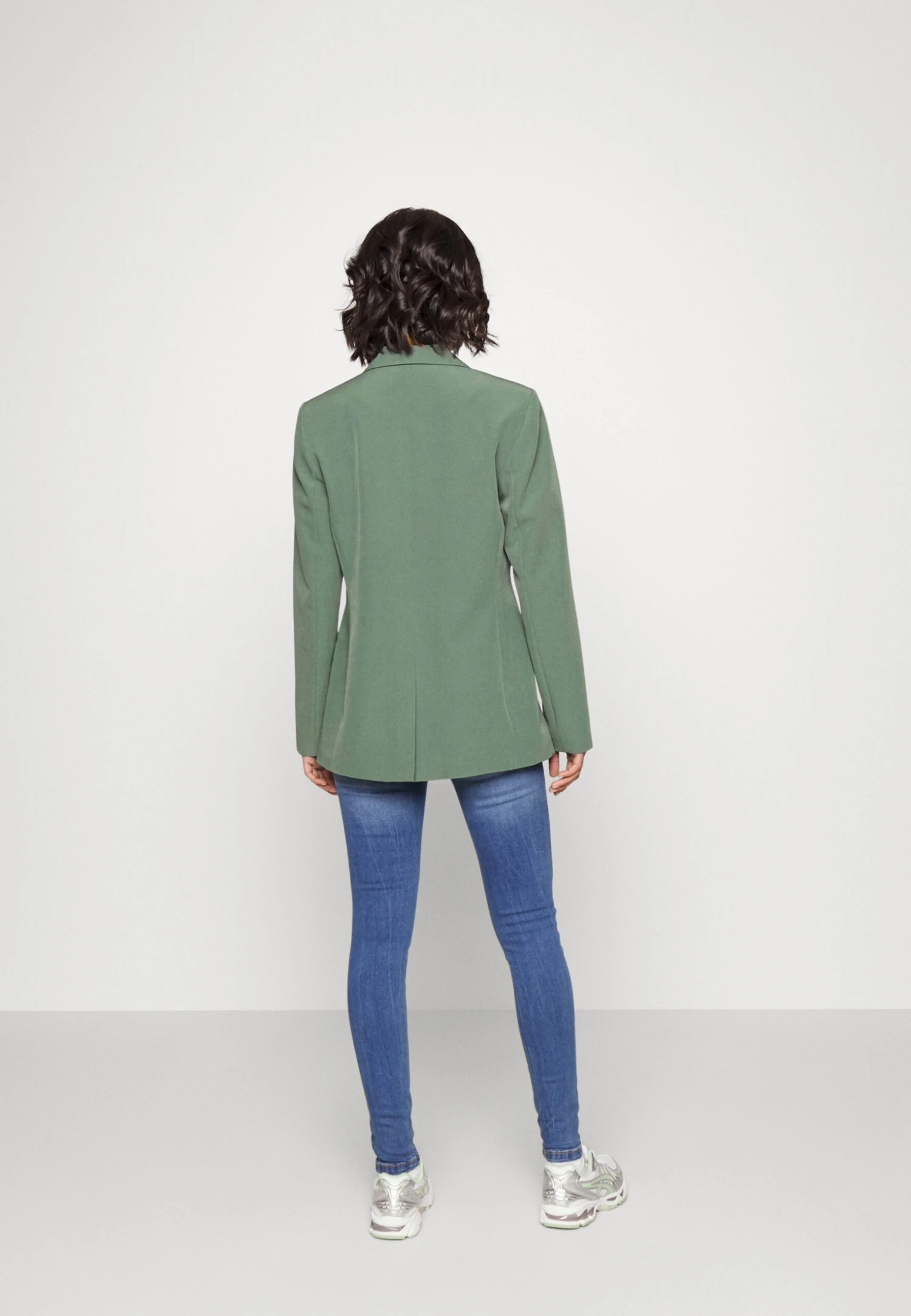 Vila Vilowny Straight - Blazer - Duck Green 5 Vila Vilowny Straight - Blazer - Duck Green - Afbeelding 3