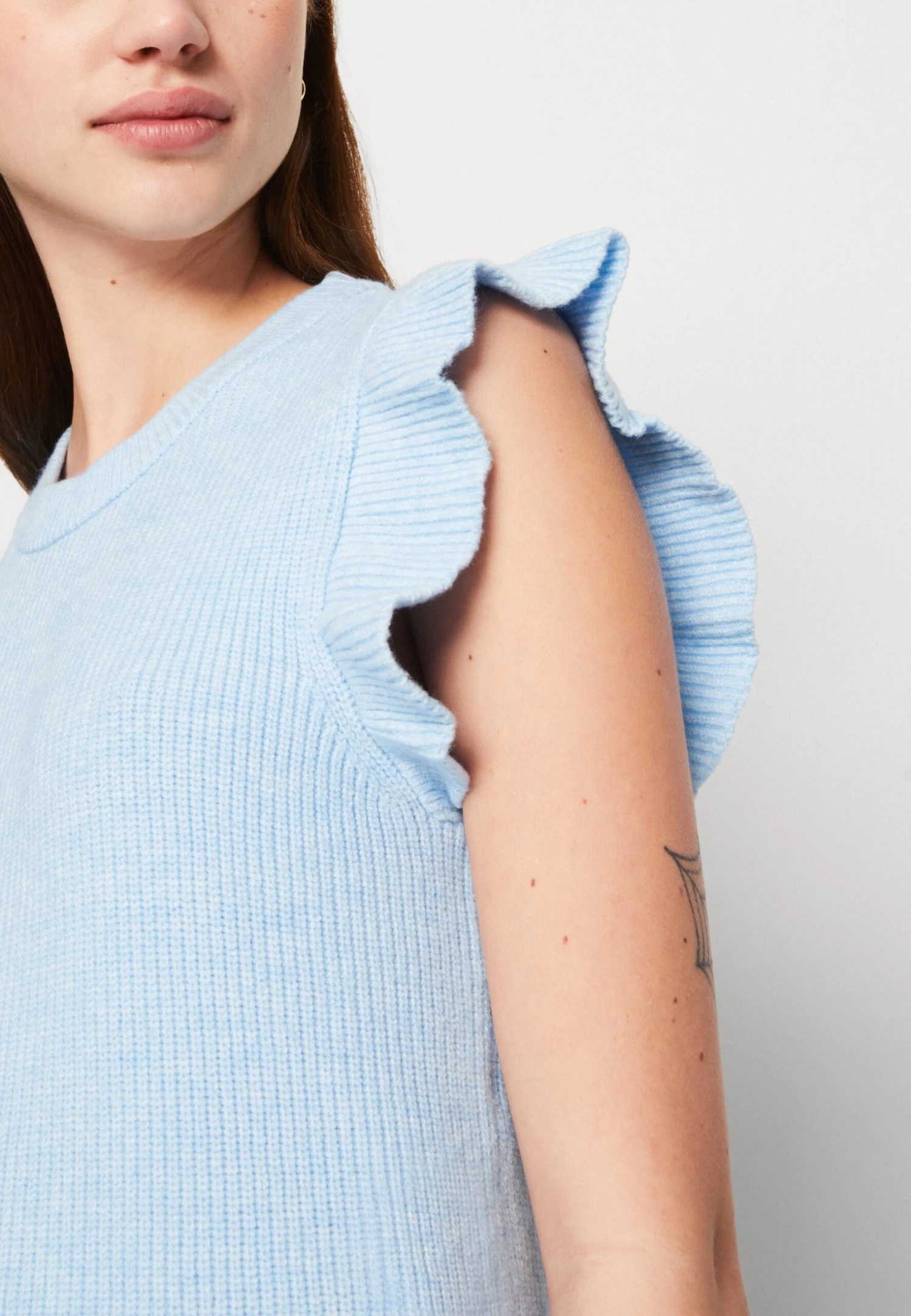 Vila Viril Flounce - Noos - T-Shirt Print - Kentucky Blue Melange 8 Vila Viril Flounce - Noos - T-Shirt Print - Kentucky Blue Melange - Afbeelding 6