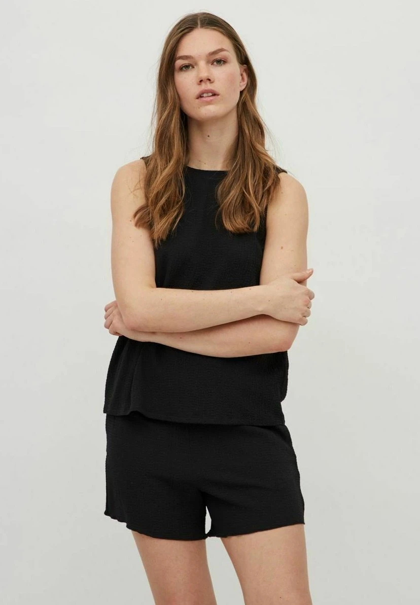 Vila Ohne Ärmel Rückenfreies - Blouse - Black 3 Vila Ohne Ärmel Rückenfreies - Blouse - Black