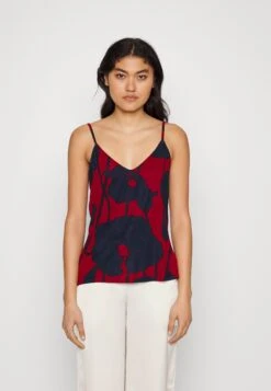 Vila Vikami Cami - Top - Rhubarb/Navy