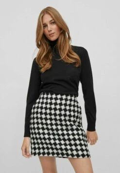 High Neck - Trui - Black