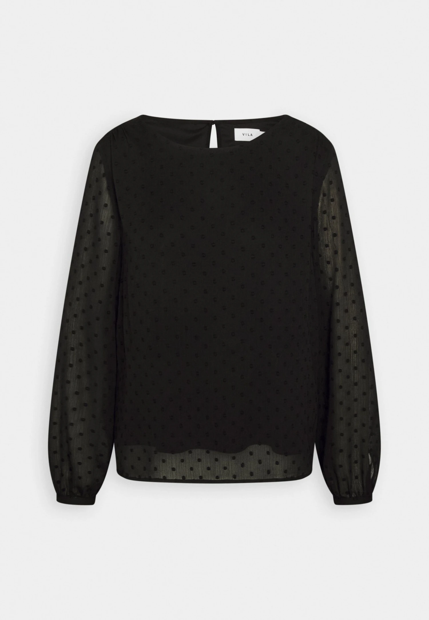 Vila Vimaliana O Neck- Longsleeve - Black 6 Vila Vimaliana O Neck- Longsleeve - Black - Afbeelding 4