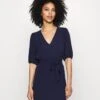 Viabla Tie Dress - Jurk - Navy Blazer